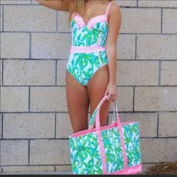 Lilly Pulitzer Other - Lilly Pulitzer Palma One Piece Swimsuit NWT Sz 2